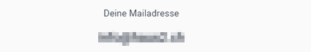 3. Mailadresse